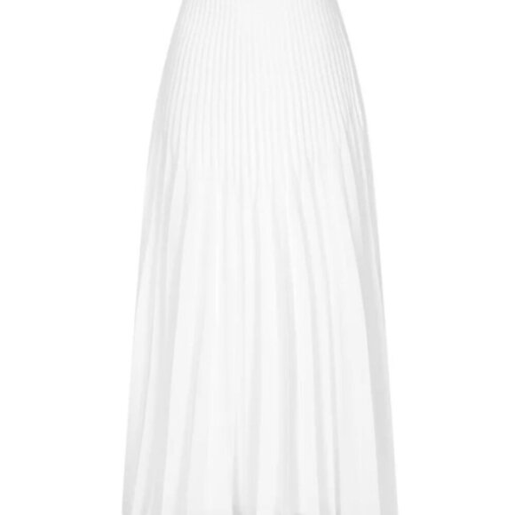 REISS Dora Pleated Midi Skirt, Size 2 - Picture 6 of 12